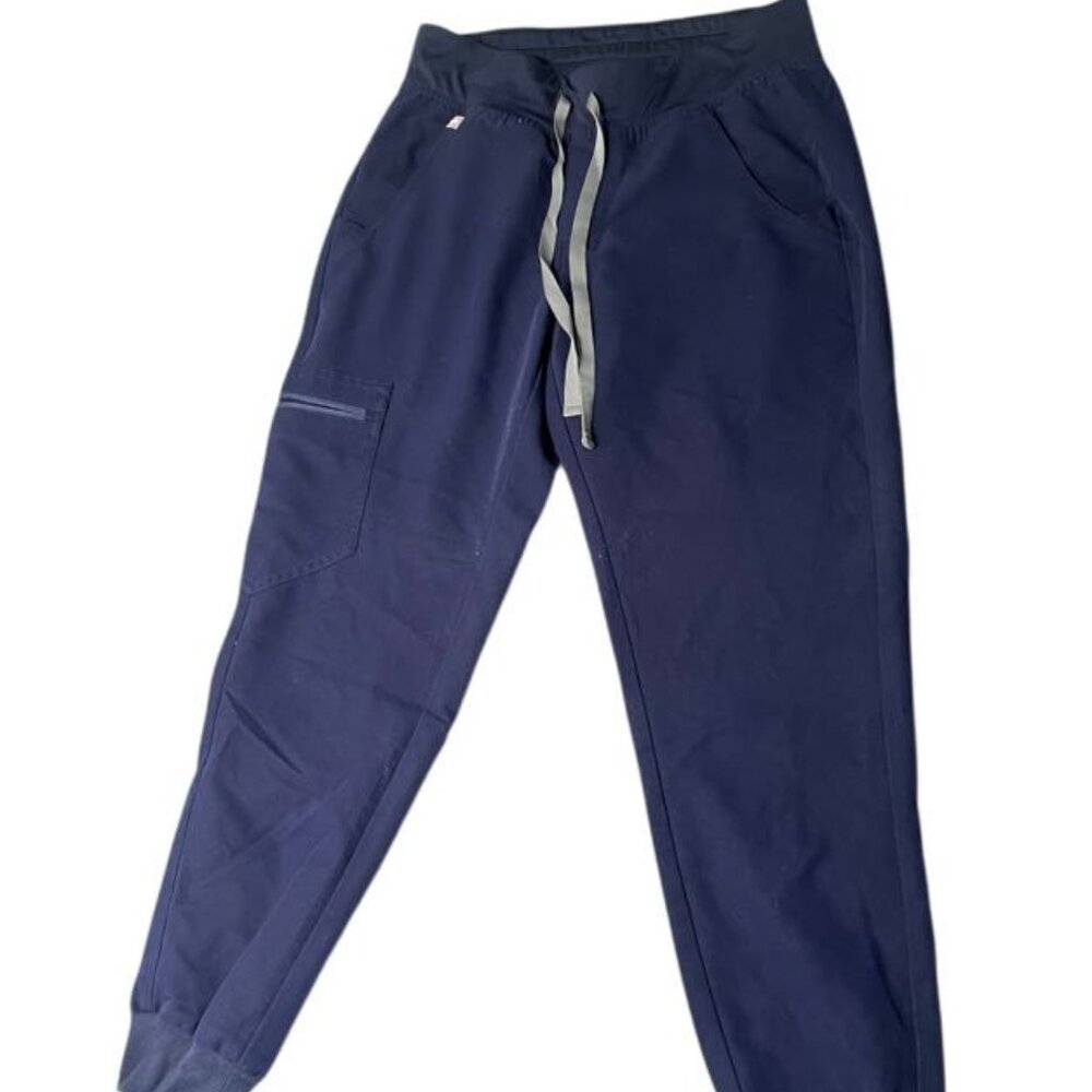 Figs Technical Collection Joggers Pants Women's XS Navy Drawstring Outdoor